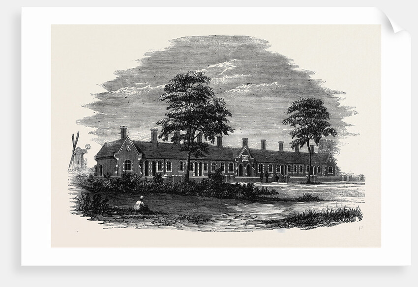 New Almshouses at Old Buckenham Near Attleborough Norfolk Founded by Mr. Robert Cocks by Anonymous