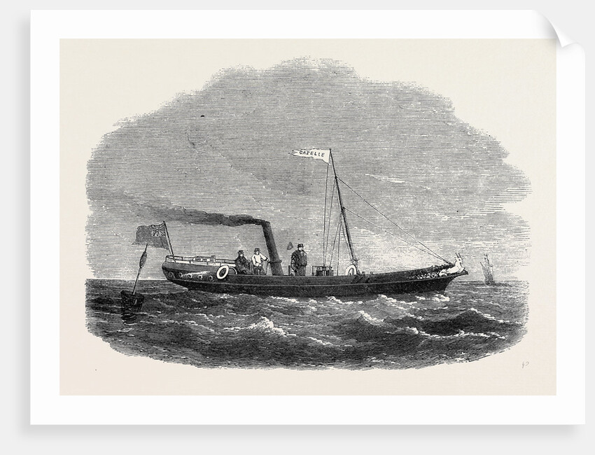 The Screw Clipper Yacht Gazelle by Anonymous