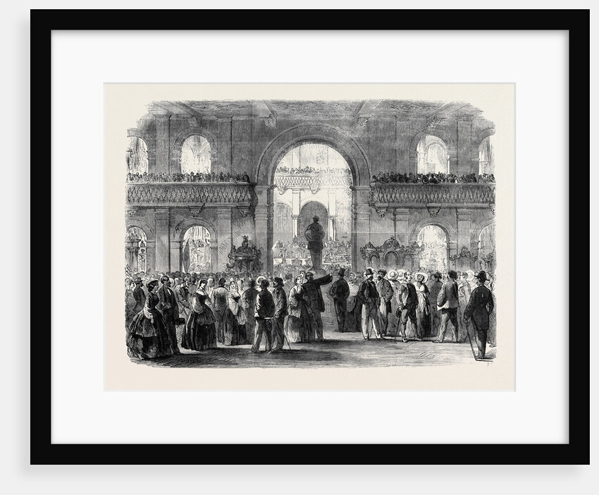 The Italian Exposition at Florence on the First Day of Free Admission by Anonymous