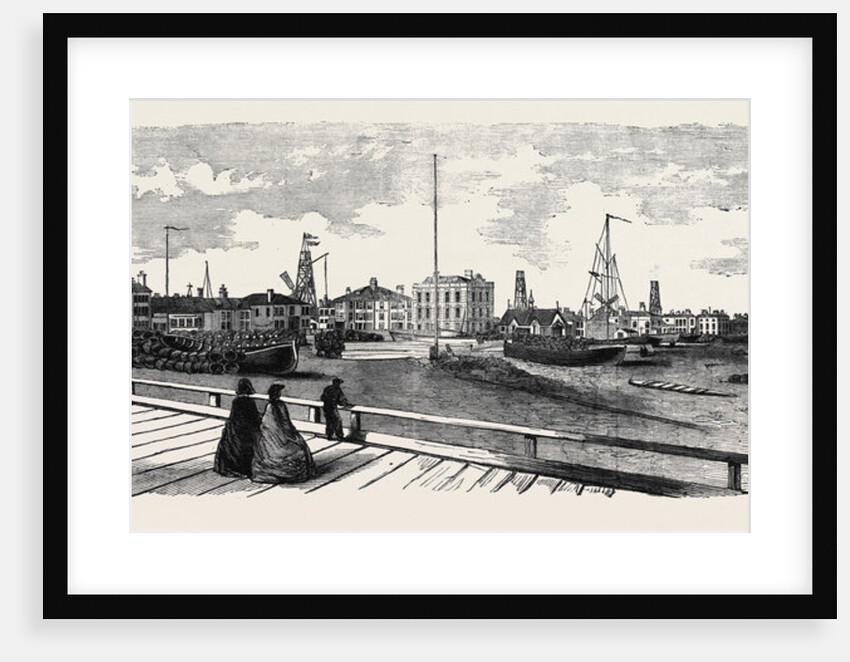 View of Buildings Facing the Sea at Great Yarmouth from the Old Jetty to the Britannia Pier by Anonymous