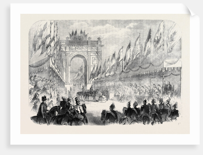 The Coronation of the King of Prussia: His Majesty Receiving an Address from the Young Ladies of Königsberg on His Entrance Into that City by Anonymous