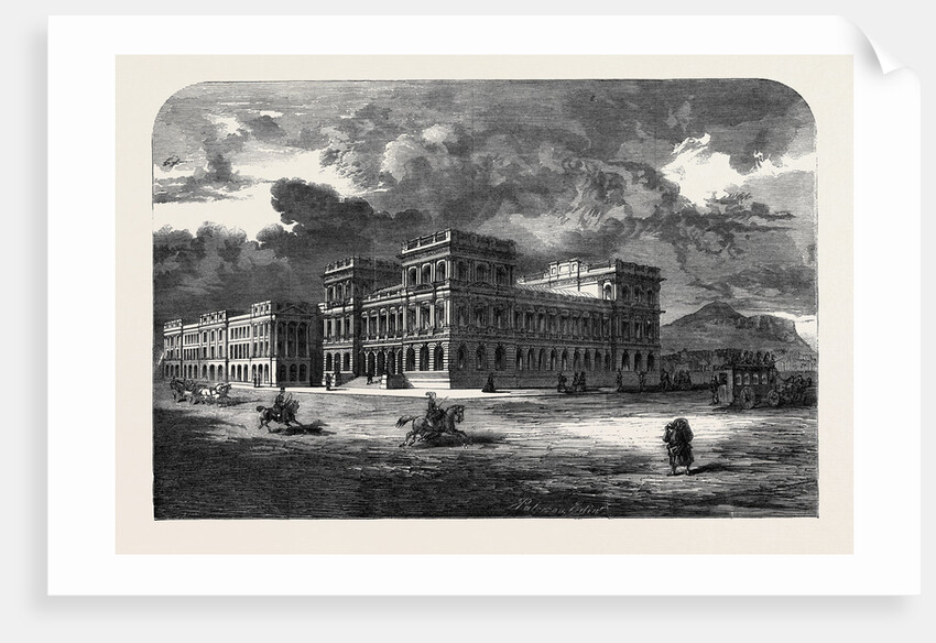 The New General Post Office About to Be Erected at Edinburgh by Anonymous