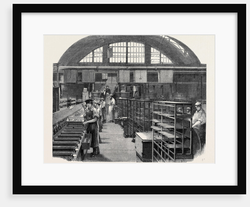 The Candle Room at Price's Patent Candle Manufactory Battersea by Anonymous