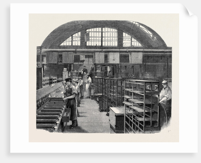 The Candle Room at Price's Patent Candle Manufactory Battersea by Anonymous