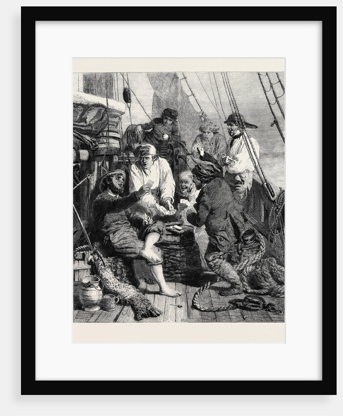 The Storm at Sea by J. Morgan in Wallis's Collection at the French Gallery by Anonymous