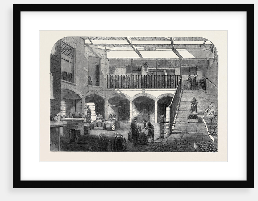 Messrs. Gilbey's Wine Stores in Titchfield Street by Anonymous