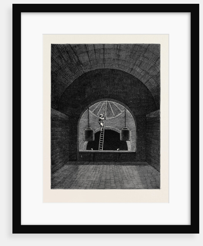 The Penstock Chamber at Old Ford London Main Drainage by Anonymous