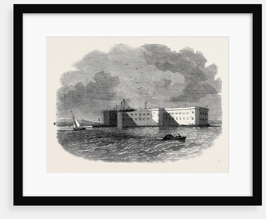 Fort Montgomery at Rowse's Point Lake Champlain by Anonymous