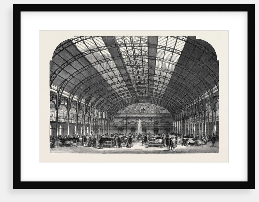 Interior of the New Agricultural Hall Islington by Anonymous