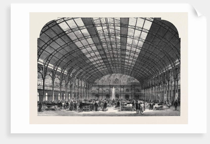 Interior of the New Agricultural Hall Islington by Anonymous