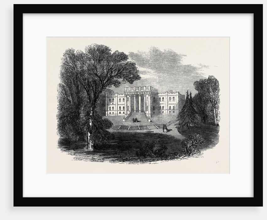 Kimbolton Castle Hunts the Seat of the Duke of Manchester Visited Last Week by the Prince of Wales by Anonymous