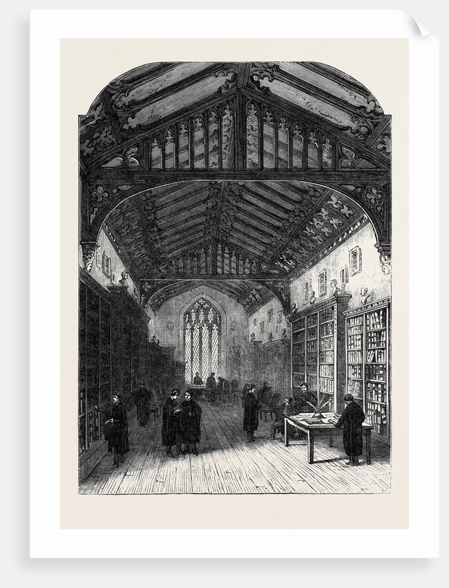Shrewsbury Grammar School: The Library by Anonymous