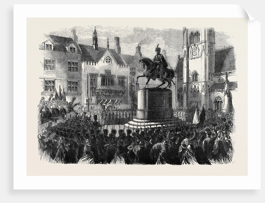 Inauguration of the Statue to the Memory of the Late Marquis of Londonderry at Durham by Anonymous