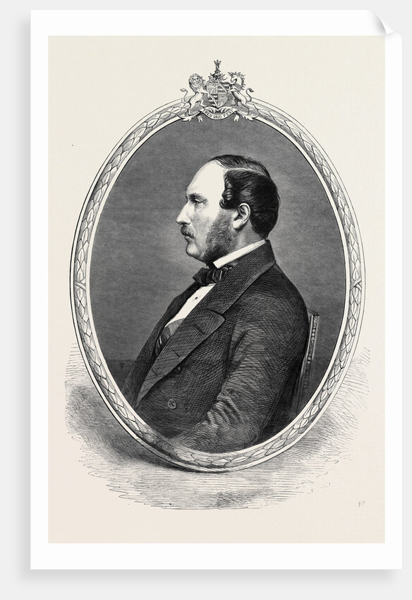 His Late Royal Highness the Prince Consort from a Photograph Taken Shortly Before His Death by Mayall by Anonymous