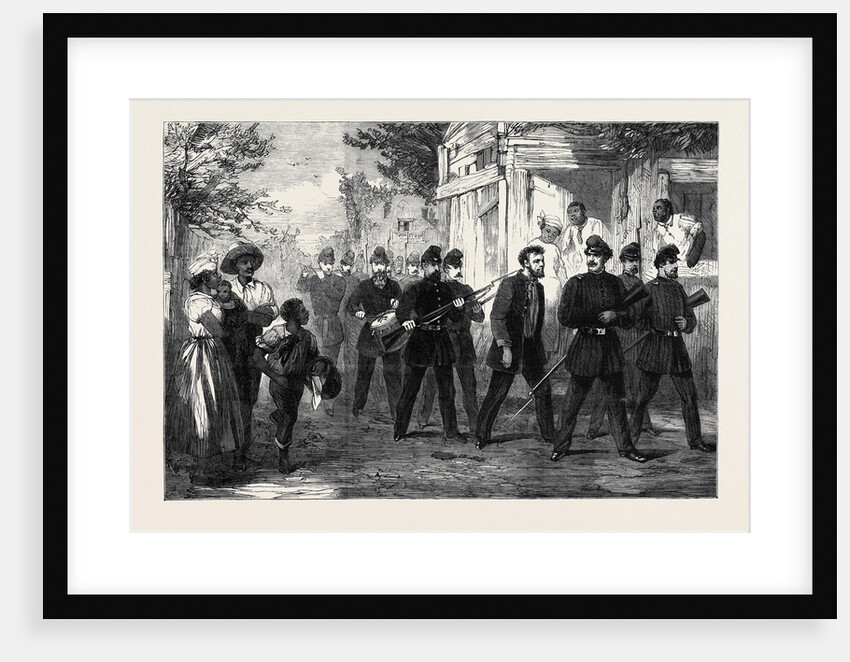The Civil War in America: Drumming Out a Soldier of the Federal Army Through the Streets of Washington December 28 1861 by Anonymous
