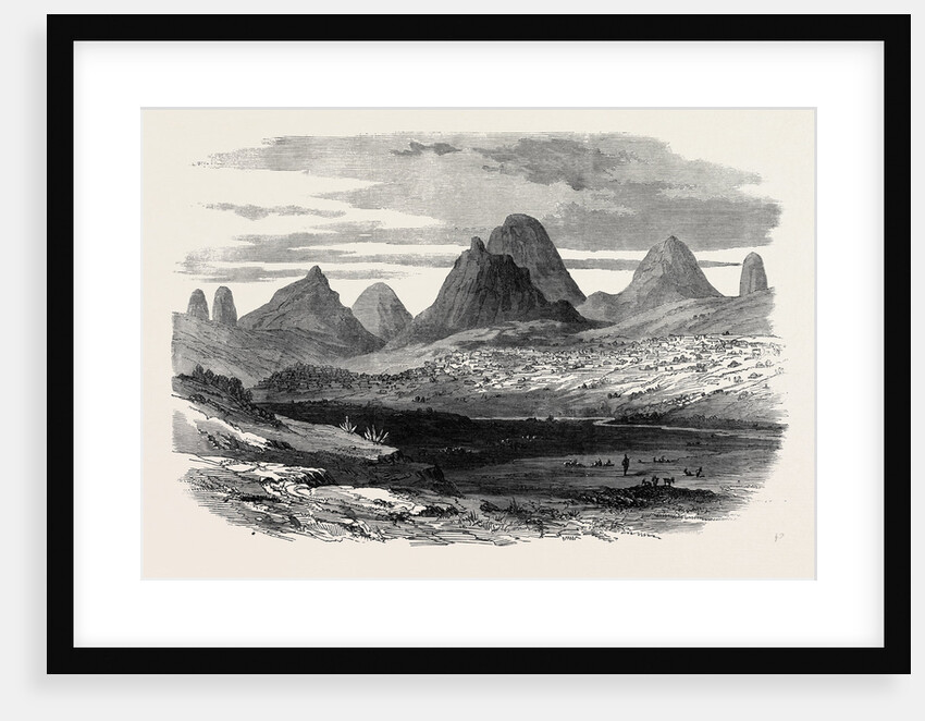 The Abyssinian Expedition: Adowa from the Road to Axum 1868 by Anonymous