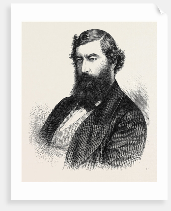 The Right Hon. George Ward Hunt M.P. Chancellor of the Exchequer 1868 by Anonymous