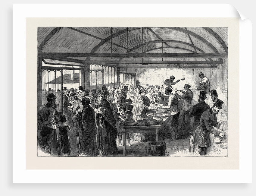 Distributing Soup at the Strangers' Home Limehouse 1868 by Anonymous