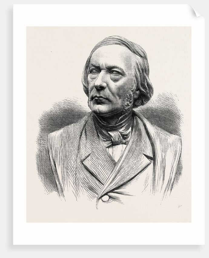 Bust of the Late Victor Cousin, Presented to the Institute of France 1868 by Anonymous