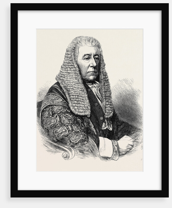 Vice-Chancellor Giffard 1868 by Anonymous
