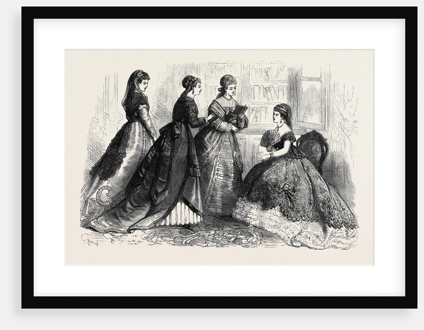 Paris Fashions for April 1868 by Anonymous
