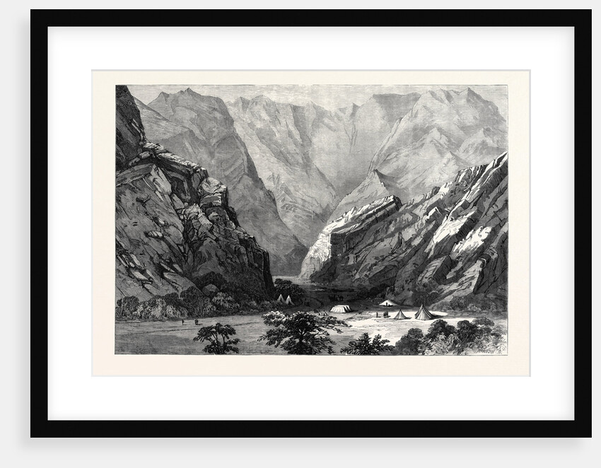 The Expedition to Abyssinia: The Mayen Wells Half Way to Senafe 1868 by Anonymous