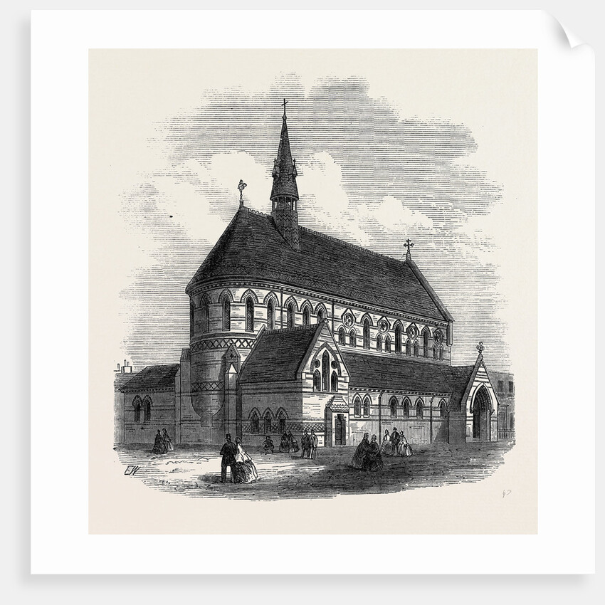 St. Saviour's Church Hoxton 1868 by Anonymous