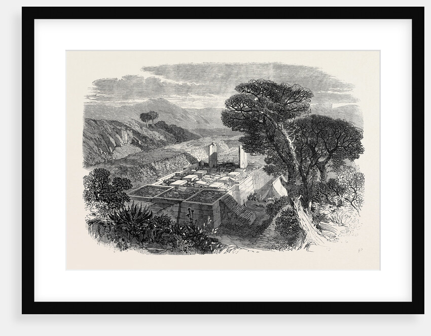 The Expedition to Abyssinia: Ruins of an Ancient Greek Church at Agoola 1868 by Anonymous
