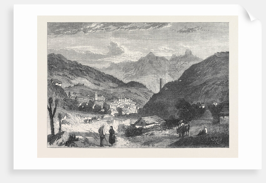 Real Del Monte Mexico 1868 by Anonymous