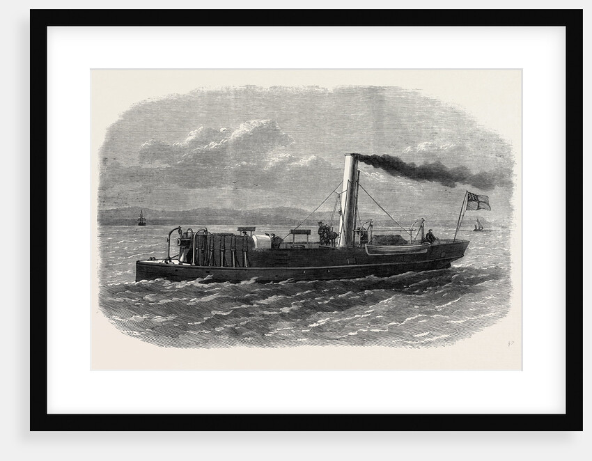 The New Gun-Boat Staunch Built at Elswick Newcastle-on-Tyne 1868 by Anonymous