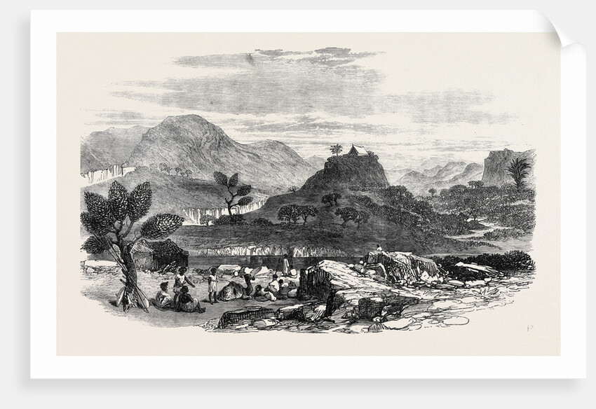 The Abyssinian Expedition: The Hot Springs of Ailet 1868 by Anonymous
