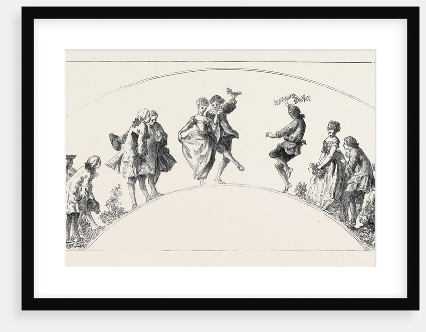 Design for a Fan, 1868 by Anonymous