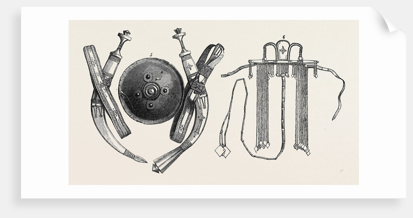 Abyssinian Arms and Ornaments 1868 by Anonymous