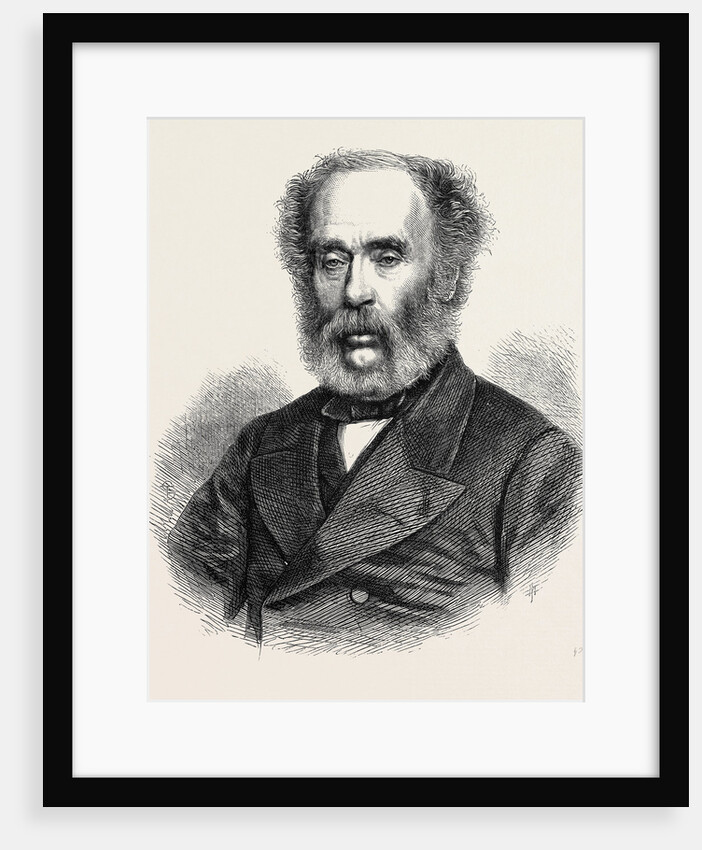 Mr. Joseph Whitworth of Manchester. Founder of the Whitworth Scholarships of Mechanical Science 1868 by Anonymous