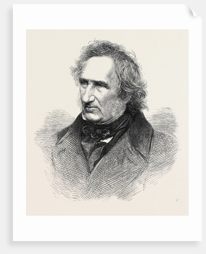 Mr. John Burnet Engraver 1868 by Anonymous
