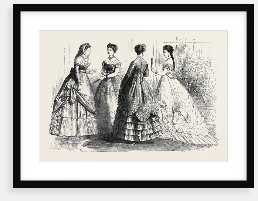 Paris Fashions for June 1868 by Anonymous
