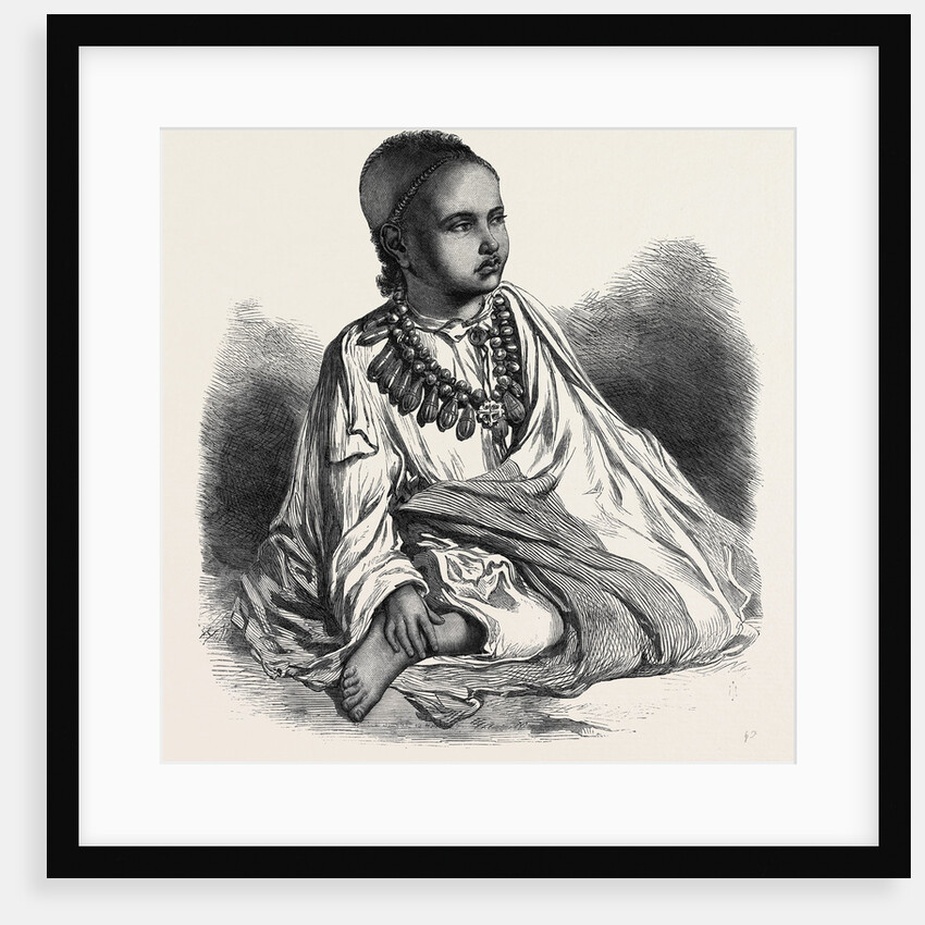 Dejatch Alamaeo Son of Theodore Late King of Abyssinia 1868 by Anonymous