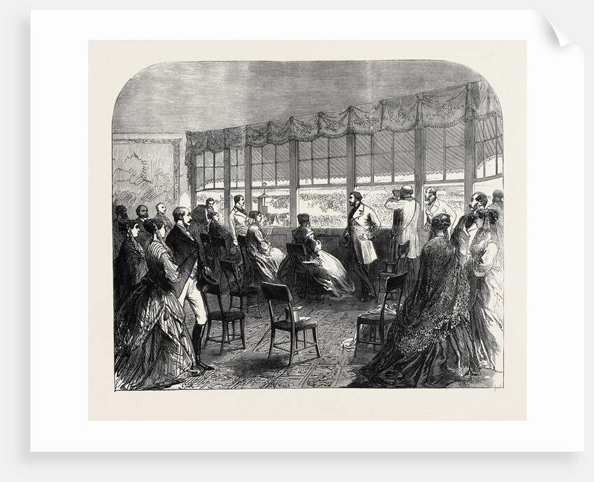 The Royal Party at Ascot Races 1868 by Anonymous