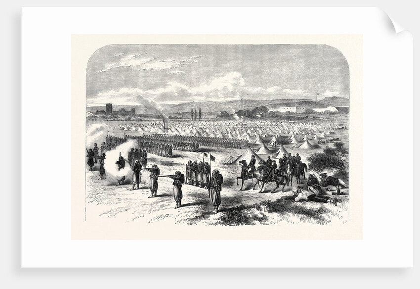 Chassepot Rifle Instruction at the Camp of St. Maur Vincennes 1868 by Anonymous