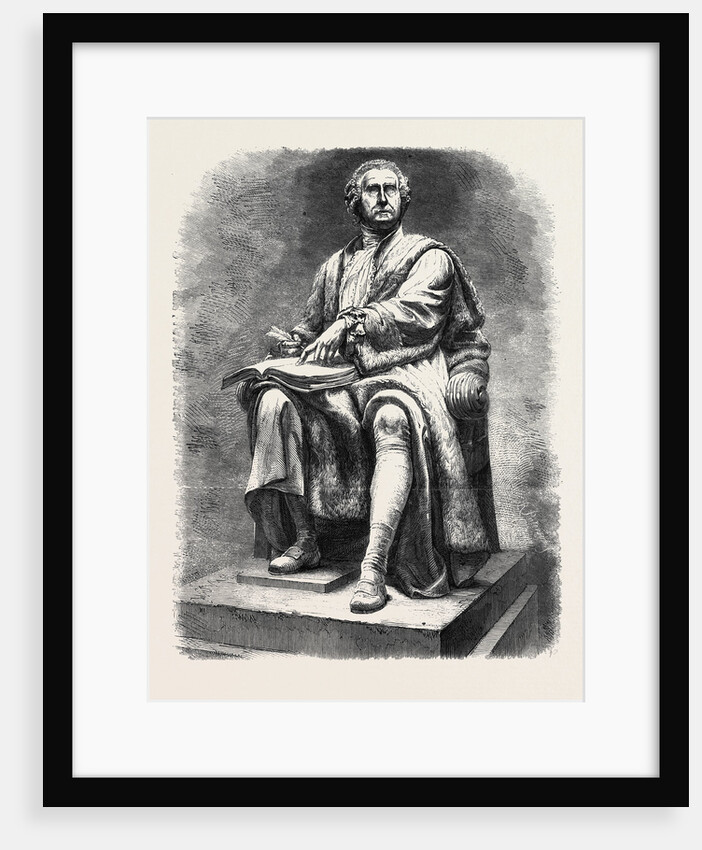 Statue of the Late Lord Justice-General Boyle, in the Parliament House Edinburgh by Anonymous