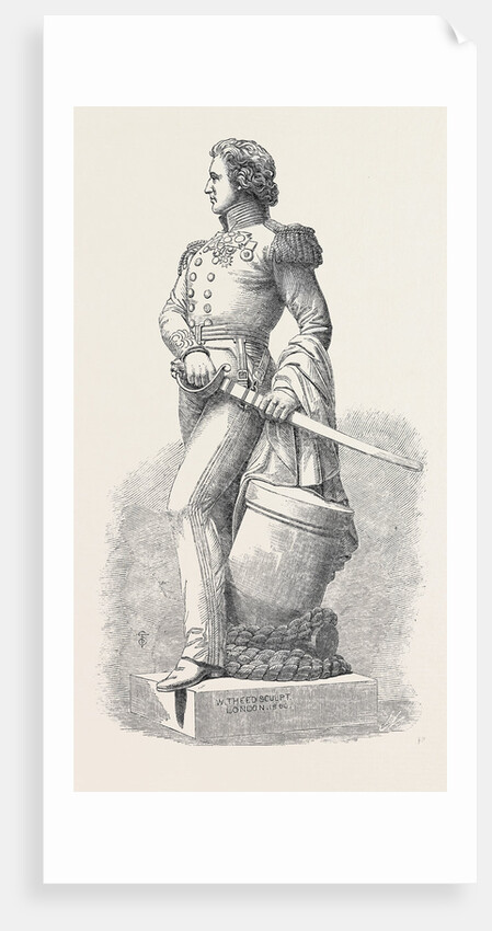 Statue of the Late Sir William Peel K.C.B. In Greenwich Hospital by Anonymous