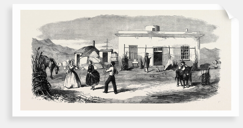 Front View of Garibaldi's House Caprera by Anonymous