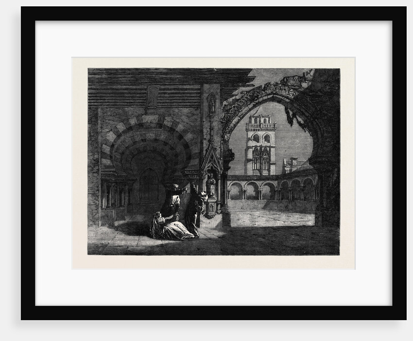 Scene from Balfe's Opera Bianca the Bravo's Bride at Covent Garden Theatre by Anonymous