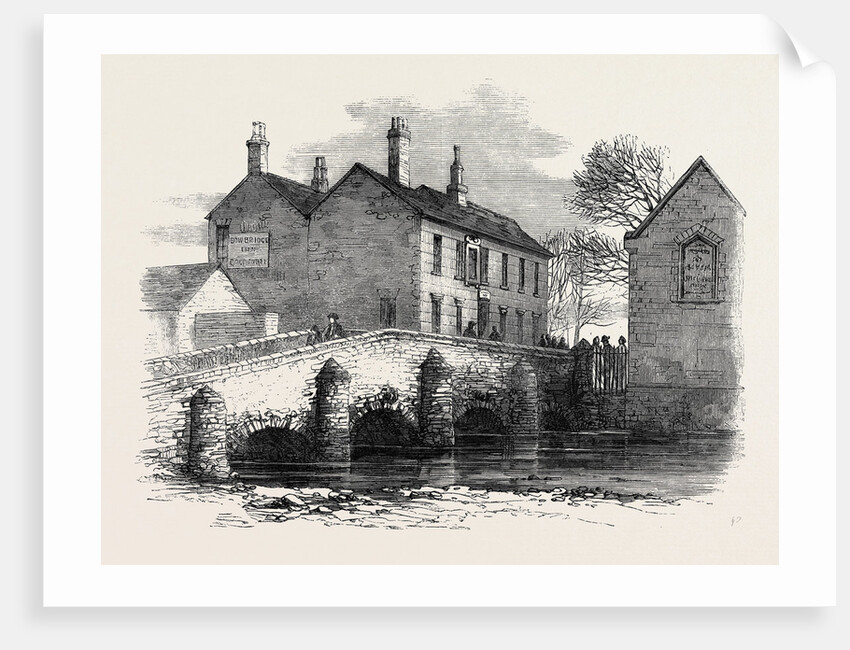 The Old Bow Bridge Leicester by Anonymous