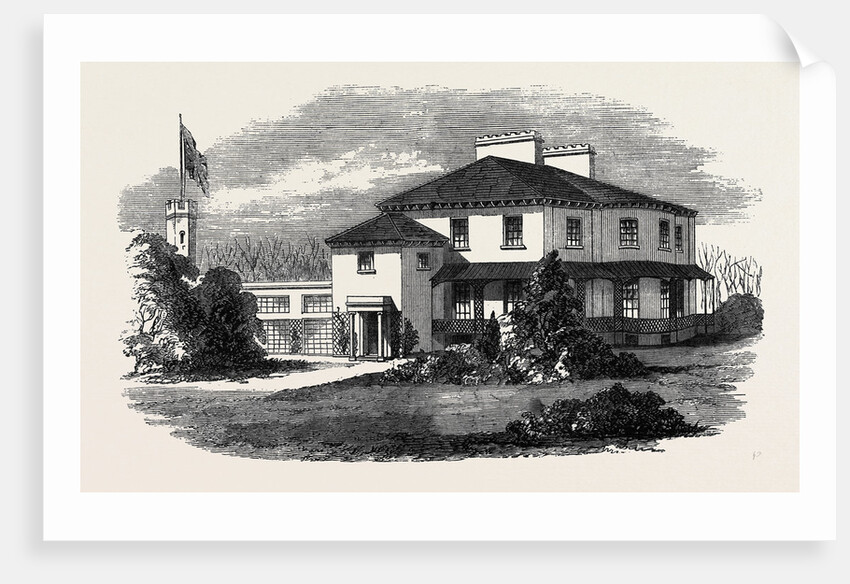 Villa Marina Douglas the Seat of the New Lieutenant-Governor of the Isle of Man by Anonymous