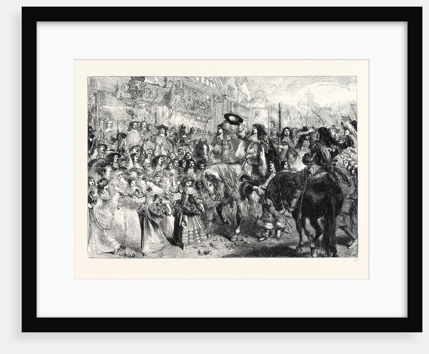 The Restoration of Charles II by Anonymous