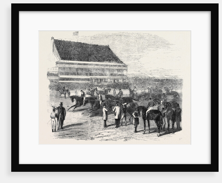The Derby Day: The Preliminary Canter by Anonymous