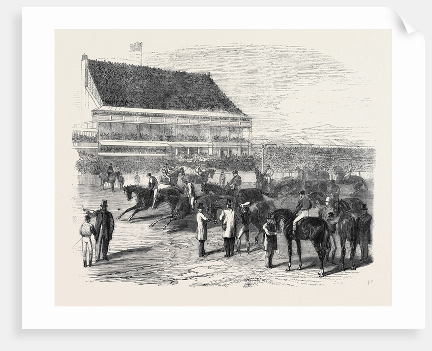 The Derby Day: The Preliminary Canter by Anonymous