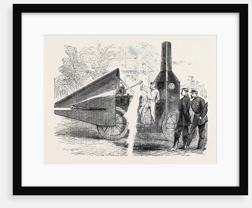 Winan's Steam Battery Invented by Dickinson 1861 by Anonymous