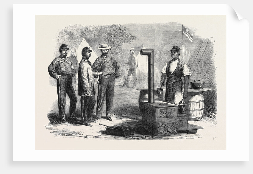 The Civil War in America: Our Kitchen in the Camp of the 2nd New York Regiment by Anonymous